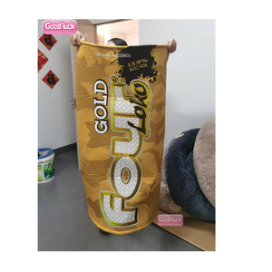 OEM tùy chỉnh đầy đủ màu sắc in ấn quảng cáo Linh Vật Trang phục bia có thể định hình Wearable chai nước giải khát với logo bán - Product Image 4