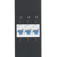 PDU Industrielle Intelligente Triphasée 480V 415V 276V C19 avec Mesure et Commutation, IPDU 32A 63A 12 Prises 22-52kW pour HPC, IA, GPU, Calcul et Surveillance à Distance