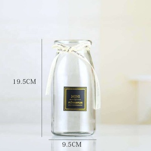 Centerpiece Decorative Colored Clear Glass <strong>Flower</strong> <strong>Vase</strong>/Glass <strong>Vase</strong> - Product Image 3