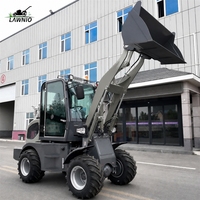 Kostenloser Versand Diesel-Lader LAWNIO Hydraulischer Drehmomentwandler Flexible Lenkung für Lagerhallen-Handling Radlader
