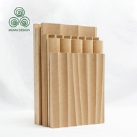 MUMU — panneau décoratif en bois massif, en bois massif, Flexible, véritable bois, pour décoration de maison