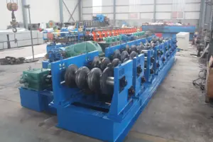 Manufacture High Quality Automatic 3 Wave High-Speed Road Guardrail Cold Roll Forming Machine