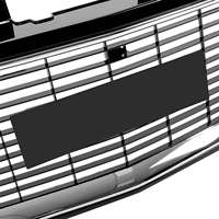 Garniture chromée calandre noire remplacer pour GM1200392 pour camion GMC Sierra C/K 94-98