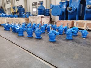 Katup Pelepas Udara Kombinasi DN100 PN10 DI Katup Ventilasi - Product Image 2