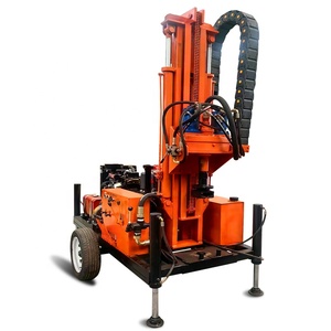 Thủy lực quay giếng khoan máy khoan lõi động cơ mang động cơ diesel nước giếng khoan Giàn Khoan 100m 150m 200m để bán - Product Image 3