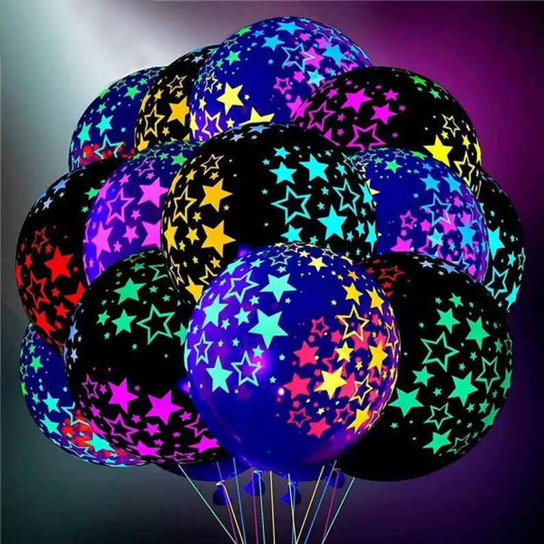 Toptan yüksek kaliteli biyobozunur doğum günü partisi dekorasyon 5g lateks tek Unisex baskılı lateks balonlar