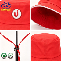 Usine de chapeaux ODM, impression de logo personnalisée, séchage rapide, sangle de menton réglable, chapeaux de pêcheurs légers pour l'été, la plage, les sports, décontractés, unisexes