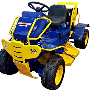 Cortadora de Césped Kewema Rhino Azul con Manijas Amarillas, Autopropulsada, de Gasolina, de un Solo Cilindro - Product Image 1