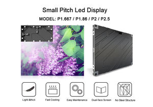 קטן המגרש p2.5 640x480 מ "מ ארון מיני microled 4 קיר וידאו p0.6 1.5p מבנה חופשי מלא מבנה פנימי 3840hz תצוגה הוביל תצוגה - Product Image 3