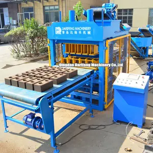 interlocking brick machine for building house hydraulic brick press machine DF FL5-10 brick machine making automatic cement