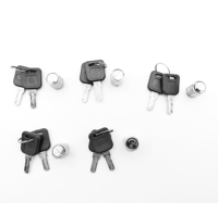 Construction en zinc massif Cylindre de serrure de porte de cylindre de jante de réglage pour porte en métal en bois