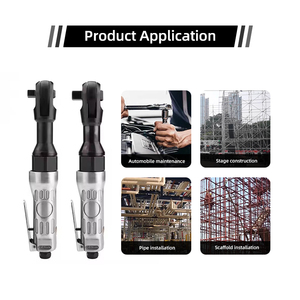 <span class=keywords><strong>Clé</strong></span> à cliquet <span class=keywords><strong>pneumatique</strong></span> durable pour réparation automobile, tête de transmission à cliquet 1/4'', 3/8'', 1/2'', tube plat - Product Image 2