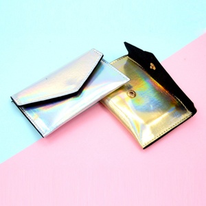 BOSHIHO Promotion Fashion PU Button Characters Women's Wallet Coin <b>Purse</b> Mini Money Bag Credit Card Holder - Product Image 4