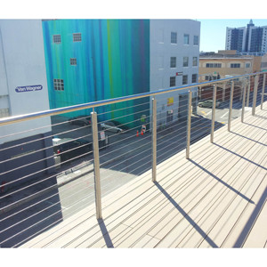 <span class=keywords><strong>Homedeco</strong></span>, barandilla de escalera de acero inoxidable a la moda, balaustres de Metal, sistema de balaustrada, pasamanos de vidrio para aplicación de balcón - Product Image 6