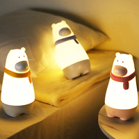 Mini LED blanc chaud lampe lumières pour chambres d'enfants salon Portable jouet décoration pour filles maison bureau mignon chambre décoration