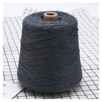 Fil fantaisie en coton mercerisé à âme creuse pour tricot de pulls, coton traité, fil de coton torréfié, 100% coton en anneaux, pour peignage fin personnalisé