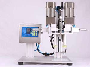 Máquina neumática de crimpado y sellado de pulverizadores de perfume líquido de escritorio con gatillo y tapa giratoria - Product Image 2