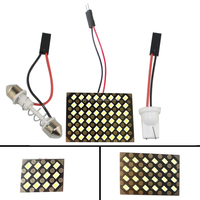 Fahrzeugteile & Zubehör Auto-Innenbeleuchtungssysteme 12LED 24LED 48LED 2835 W5W T10 Auto-Dach-LED-Panelleuchte