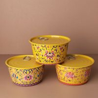 Boîtes métalliques scellées personnalisées de 75-1000g avec couvercle facile à ouvrir, emballage en conserve du fabricant pour aliments, abalone, poisson, bol de 200g