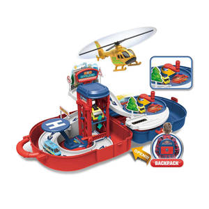 Jouets EPT Sac à dos multifonctionnel DIY Parking Lot Parking Toys Construction <span class=keywords><strong>de</strong></span> <span class=keywords><strong>voitures</strong></span> Garage Voiture en alliage pour enfants Jouets éducatifs - Product Image 3