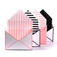 Emballage de cadeau de boutique biodégradable de qualité supérieure Boîte d'enveloppes de fleurs de fleuriste