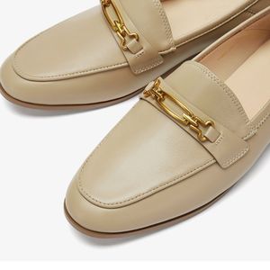 Mocasines Planos de Cuero de Cordero 100% para Mujer, Ligeros, Formales, Tipo Mule, para Oficina, MOQ Bajo, Personalización de Logotipo de Fábrica - Product Image 5