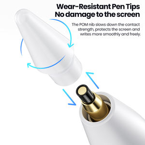 Stylet capacitif magnétique universel Toocki pour tablette avec rejet de la paume, capteur d'inclinaison, affichage lumineux pour le dessin et la prise de notes - Product Image 4