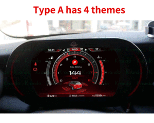 Krando Linux System Digital Cluster Instrument para BMW <span class=keywords><strong>MINI</strong></span> <span class=keywords><strong>Cooper</strong></span> F54 F55 F56 F60 2014 - 2023 LCD Dashboard Panel HD IPS Screen - Product Image 6