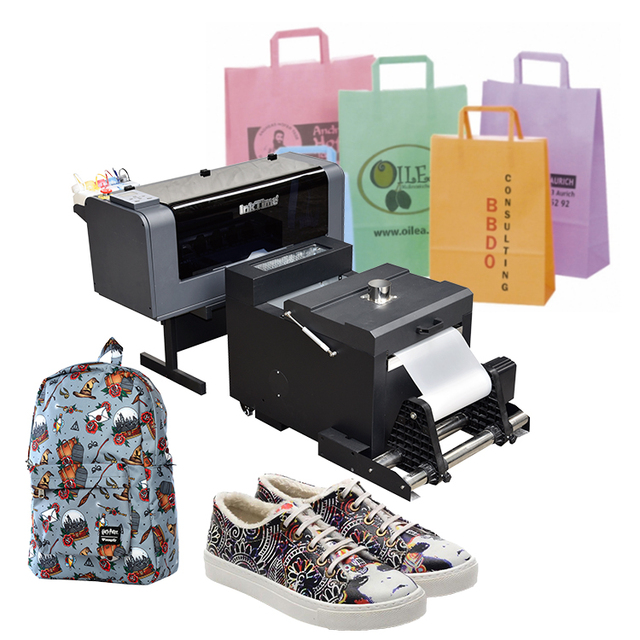 Customized Dtf Pet Film Printer 30 Cm Single/Double F1080 Head Dtf Direct to Film T Shirt Printer Machine
