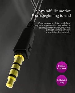 Factory In-ear Music 3.5mm Wired Headsets QKZ AK6 HIFI Headphones DJ Game Sports Stereo Earphones - Product Image 6