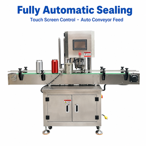 Macchina Automatica per Sigillatura Lattine in Alluminio per Uso Commerciale nella Produzione di Imballaggi <span class=keywords><strong>Alimentari</strong></span> e Bevande - Product Image 1