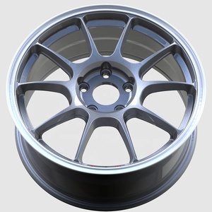 Velg Mobil Sport Alloy Desain Cekung Ringan Berkualitas Tinggi Gaya Baru KF 14 Inci 4 Lubang 4x100 - Product Image 4