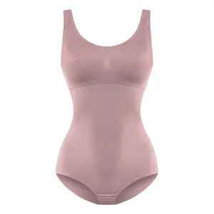 여성 원활한 바디 수트 Shapewear 전신 셰이퍼 허리 트레이너 복부 셰이퍼 배 제어 슬리밍 칼집 브리핑 코르셋