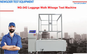 Bagages marche bosses Instrument kilométrage testeur d'abrasion poussette bosses usure Machine d'essai - Product Image 6