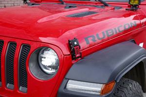Personalización Popular Camping Universal usado accesorios todoterreno cubierta de capó de coche Kit de pestillo de capó de bloqueo para <span class=keywords><strong>Jeep</strong></span> Wrangler <span class=keywords><strong>Rubicon</strong></span> - Product Image 2