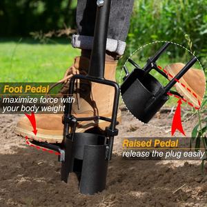 XHY 2025 Outil de plantation de semis et de repiquage de bulbes, style moderne, en acier galvanisé/acier inoxydable, 30-150 mm, pour jardin - Product Image 4