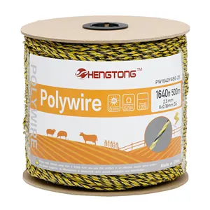 Electric Fencing Twine Polywire 3 Strands Horse Pasture