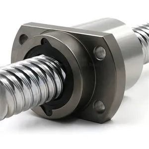 High Speed Ball Screw SFE Series High Carbon Steel SFE2525 SFY Use For Cnc Machine