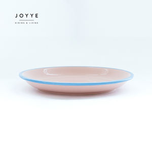 طقم عشاء سيراميك عصري بسيط وجذاب من جويي، مجموعة أدوات مائدة ملونة بالمينا - Product Image 5