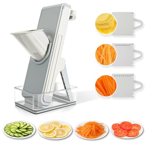 Accessoire de cuisine multifonctionnel manuel : Trancheuse, Coupe-légumes, Hachoir à oignon, Hachoir à légumes - Product Image 1