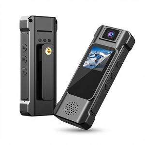 Cámara Deportiva de Acción HD Automática con Luz de Relleno para Baja Luminosidad, Seguimiento en Exteriores, Mini Cámara Corporal de Doble Lente para Grabar en Insta y YouTube - Product Image 1