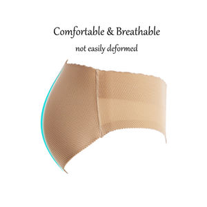 Mutandine di controllo traspirante da <span class=keywords><strong>donna</strong></span> con Lifter di culo imbottito per rinforzare i fianchi finti <span class=keywords><strong>slip</strong></span> Push-in Shaper da forma a forma di - Product Image 4