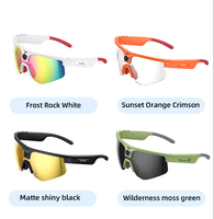 Lunettes de soleil intelligentes Sport AI avec caméra d'enregistrement vidéo et audio 8MP, Wi-Fi, enregistrement audio haute transfert Q02