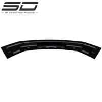 Grille avant en fibre de carbone pour Tesla Cybertruck, style Msy, kit large, vente chaude, directement de l'usine, haute performance