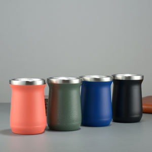 Logotipo <span class=keywords><strong>de</strong></span> color personalizado <span class=keywords><strong>de</strong></span> acero inoxidable 8oz <span class=keywords><strong>Uruguay</strong></span> Yerba Mate taza <span class=keywords><strong>de</strong></span> calabaza taza mate con Mate Bombilla y pajita - Product Image 6