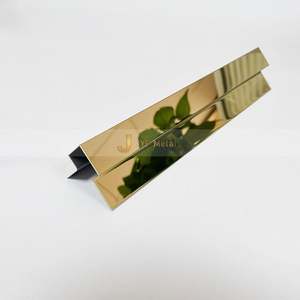Stainless Steel Profile Shower Tile Edge Trim <b>Corner</b> Guard for Apartment-Durable & Waterproof - Product Image 1