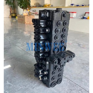 Valvola di controllo principale usata originale PC50 PC50UR PC55 <span class=keywords><strong>PC55MR</strong></span>-<span class=keywords><strong>2</strong></span> valvola idraulica PC30MR-<span class=keywords><strong>2</strong></span> valvola di controllo PC30 per l'escavatore - Product Image 6