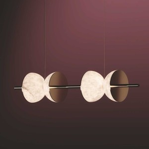 Modern Minimalist Pendant <b>Light</b> Long Shape E27 LED White Body Eye Caring For Bar Counter Dining Table - Product Image 1