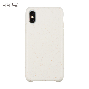 Precio de fábrica personalizada Biodegradable colgador de Anti-arañazos de paja de trigo SmartPhone caso para IPhone X/Xr/Xs. - Product Image 4