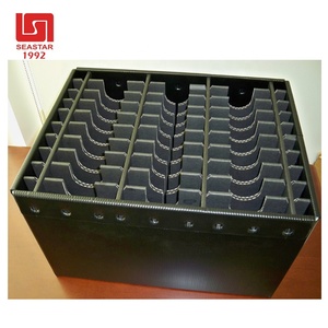 Dẫn điện và chống tĩnh điện nhựa rượu vang coroplast bao bì hộp tái sử dụng đóng gói ESD hộp sóng, vận chuyển container - Product Image 3